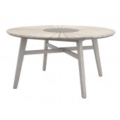 Jedálenský stôl okrúhly RIVES  150x76